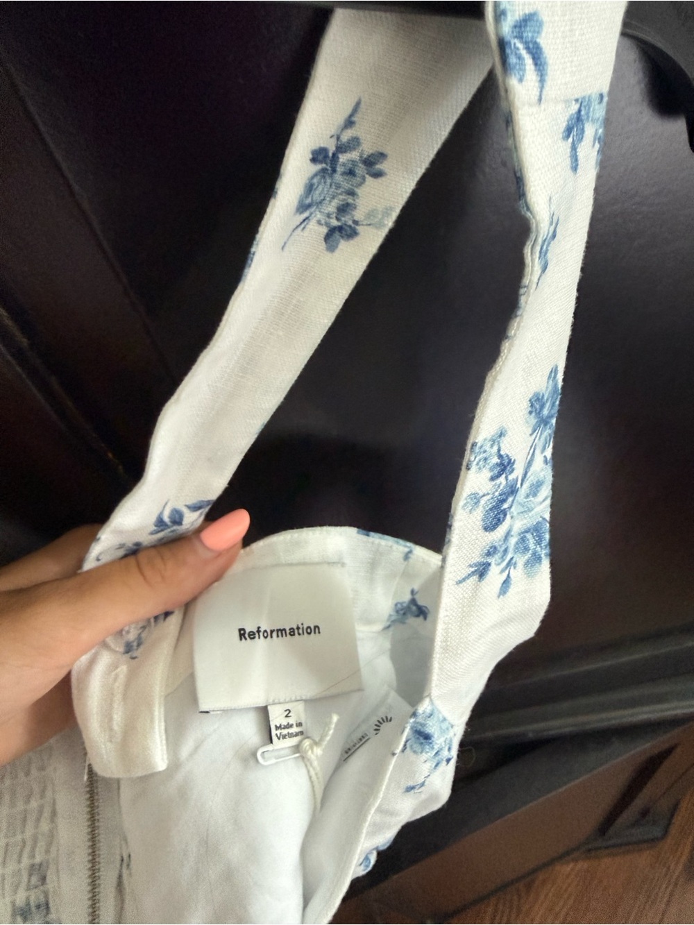 NWT Reformation Santana Linen Two Piece Size 2 - Picture 5 of 5